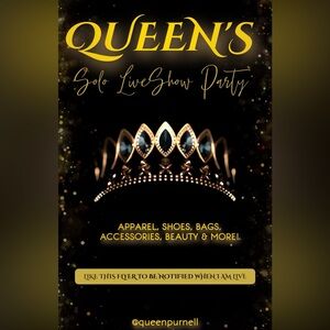 Queen's solo live show! Join Me Now!